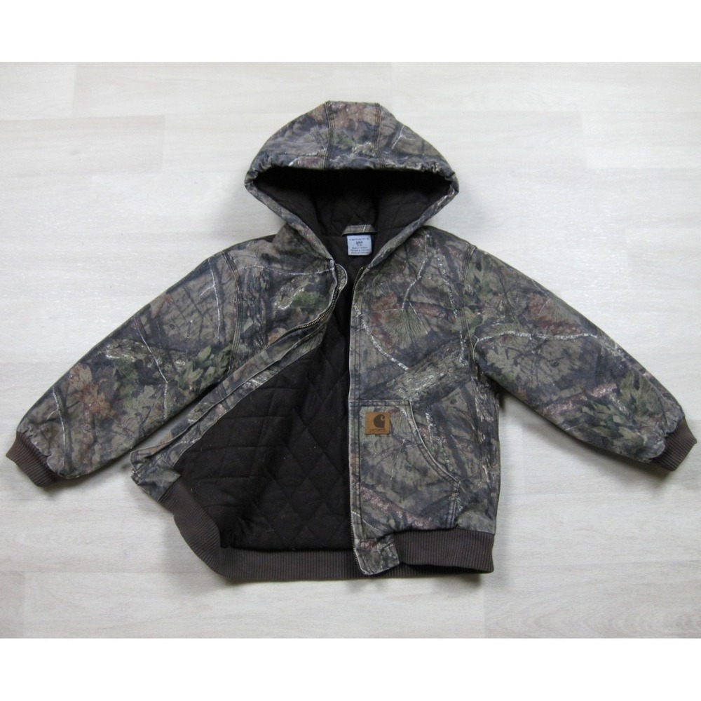 Carhartt Active Jacket Youth (S) Camo Mossy Oak Breakup Country Workwear CP8529